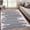 Beige Black, variant on ZACOO 2'x6' Modern Machine Washable Runner Rug, Ultra‑Thin Low Pile Non‑Slip Minimalist Linear Geometric Carpet for Hallway Entryway Kitchen, Dark Gray