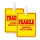 thumbnail image 1 of 2 Pack Bright and Large Travel Luggage Tags 5x4 Inch, 1 of 5