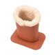 thumbnail image 4 of Soporte de soporte de titulares de anteojos, estuche práctico para anteojos de regalo, organizador de almacenamiento de gafas de sol para escritorio Marrón, 4 of 10