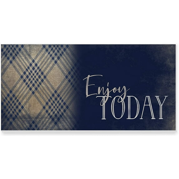 Enjoy Today Rustic Wood Wall Sign 9x18