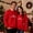 Red, variant on EchfiProm Sweatshirts for Men No hood Funny Graphic White Xmas Fleece Mens Shirts Christmas