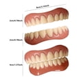 thumbnail image 2 of Soporte dental de silicona Retenedor de dientes reutilizable Cubierta ajustable universal Adultos Mujeres Hombres Cuidado personal Accesorios de salud Parte superior e inferior Inevent CE011587-03, 2 of 7