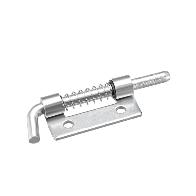 Cerradura de barril con resorte Unique Bargains, 2.2" para puerta de muebles, con acabado en zinc, para diestros