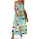 thumbnail image 1 of Vestido sin mangas con estampado de arlequín retro vestidos de verano mujer 2024 vestido de verano mujeres coreanas, 1 of 7