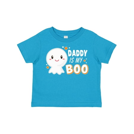 

Inktastic Daddy is My Boo with Cute Ghost Gift Toddler Boy or Toddler Girl T-Shirt