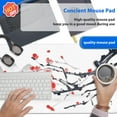 thumbnail image 6 of Large Gaming Mouse Pad, Anti-Slip Extended Mouse Pad,Waterproof Keyboard Pad, Mouse Mat Desk Pad for Gamer Office Home XL 31.5" x 11.8" Japanese Cherry Blossom, 6 of 6