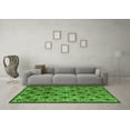 thumbnail image 3 of Ahgly Company Indoor Rectangle Oriental Green Industrial Area Rugs, 8' x 10', 3 of 4
