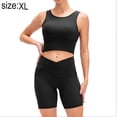 thumbnail image 2 of Top deportivo de invierno de felpa para mujer, para correr, yoga, manga larga, elástico, ajustado, cuello redondo, gris, 4/S,:;:;, 2 of 6