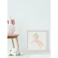 thumbnail image 5 of Marmont Hill Prancing Unicorn Framed Wall Art, 5 of 6