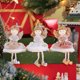 thumbnail image 3 of ColoMX 3 uds decoración de árbol de Navidad muñeca de Ángel adorno colgante árbol decorativo colgante decoración de Navidad, 3 of 8