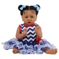 thumbnail image 1 of HOOMAI Lifelike Reborn Baby Dolls with Soft Body African American Realistic Girl Doll 22.8 Inch Best Birthday Gift Set, 1 of 5
