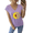 2-Purple, variant on GIFFIMY Women's Relatable Slogan Graphic V-Neck Short Sleeve T-Shirt White Standard Fit Everyday Top