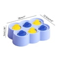 thumbnail image 2 of Moldes para paletas, Mini molde de hielo de silicona de 6 cavidades con palo, moldes para paletas antiadherentes para DIY, moldes para helado de jugo de yogur de frutas, 2 of 14
