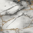 thumbnail image 4 of SAFAVIEH Craft Paul Abstract Marble Area Rug, Grey/Gold, 5'3" x 7'6", 4 of 9