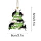 thumbnail image 3 of pstuiky Colgante de árbol de Navidad con forma de gato diseño exagerado para árbol de Navidad coche adorno artesanal de acrílico, 3 of 4