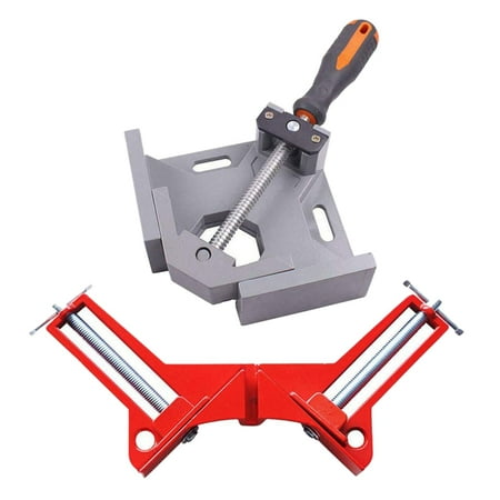 

Woodworking Quick Fixture Welding Right Angle Clip Fixing Clip 1 Red Right Angle Clamp+1 Single Handle Right Angle Clamp