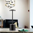 thumbnail image 4 of Cordless Table Lamp Rechargeable Battery Powered Operated Desk Lamp for Reading Living Room, Black, 4 of 6