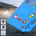 thumbnail image 2 of Kids Friendly Portable Tablet Case for Samsung Galaxy Tab A8 10.5 (2022) Case, EVA Foam Cute Pattern with Kickstand Cute Cartoon Shockproof PC Case for SM-X200/SM-X205 - Skyblue, 2 of 7