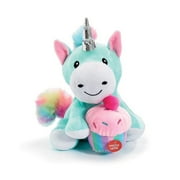 Burton & Burton Musical Happy Birthday Unicorn with Cupcake Plush Toy - 9"