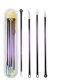 thumbnail image 1 of Removedores de Puntos negros zhangmengya 4 Pzs Acero inoxidable Doble Cabeza, 1 of 4