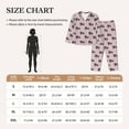 thumbnail image 5 of Uemuo Dachshund Dog Puppy Pattern Womens Pajama Sets,PJ Set for Women,Pajamas for Women Logo,Long Sleeve Pajama Set for Women,Soft Long Sleeve Top With Pants-Medium, 5 of 9