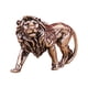 thumbnail image 3 of Estatua de león, escultura animal, adorno para chimenea, pasillo, mesa, centro de mesa, estantería., 3 of 9