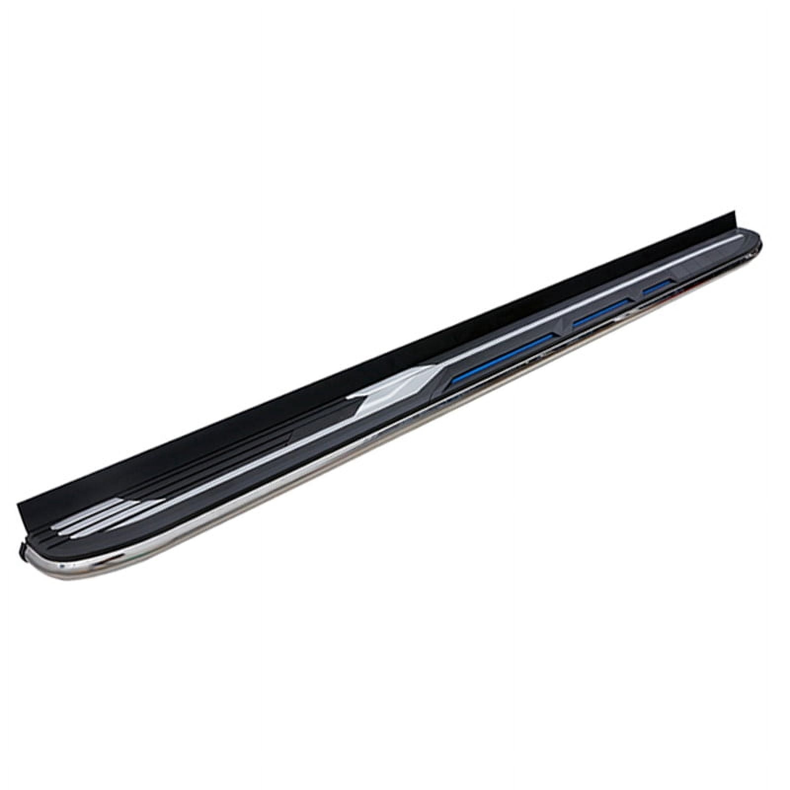 2 pcs Nerf Bar fit for JEEP Grand Cherokee 2022-2025 Running Board Lighted car pedals Angel wings accessories Aluminium Side Step Nerf bar (with Brackets)