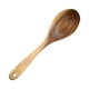 thumbnail image 5 of Cubiertos de madera, utensilios portátiles para servir alimentos, cuchara de ensalada reutilizable de mango largo, 5 of 9