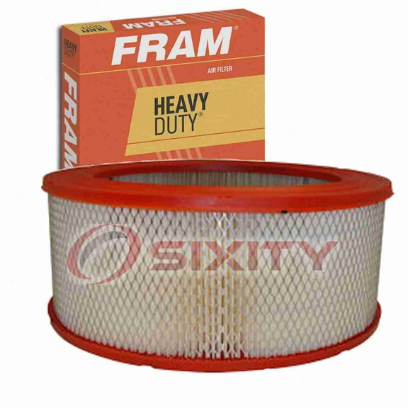 FRAM Heavy Duty Air Filter compatible with Ford F-350 7.3L V8 1983-1997