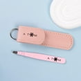 thumbnail image 4 of ATOM Tweezers for Eyebrows & Ingrown Hair Removal Blackhead and Splinter Tweezer with Sharp Needle Nose Point Great Precision for Facial Hair (Pink), 4 of 7