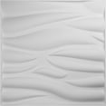 thumbnail image 5 of Ekena Millwork 19 5/8"W x 19 5/8"H Serina EnduraWall Decorative 3D Wall Panel (12-Pack for 32.1 Sq. Ft.), 5 of 12