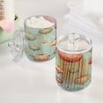 thumbnail image 5 of Ryvnso 2 Pack Qtip Holder Organizer Christmas Balls Bathroom Cotton Swabs Cans Storage Canister, 5 of 7
