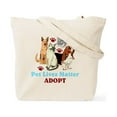 thumbnail image 2 of CafePress - Pet Lives Matter Adopt Tote Bag - Unisex Canvas Tote Bag, Beige, 1-Piece, 2 of 8