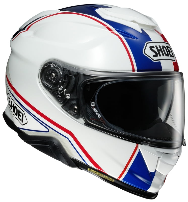 Shoei GT-Air II Panorama TC-10 Full Face Helmet - White/Red
