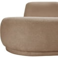 thumbnail image 5 of Meridian Furniture Argyle Beige Teddy Fabric Chaise/Loveseat, 5 of 13