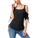 thumbnail image 2 of Blusa de Punto Fruncido I-N-C para Mujer Negro Mediano Tejer, 2 of 2