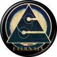 thumbnail image 1 of The Eternals 839170 Marvel Comics Triangle Symbol Button, 1 of 1
