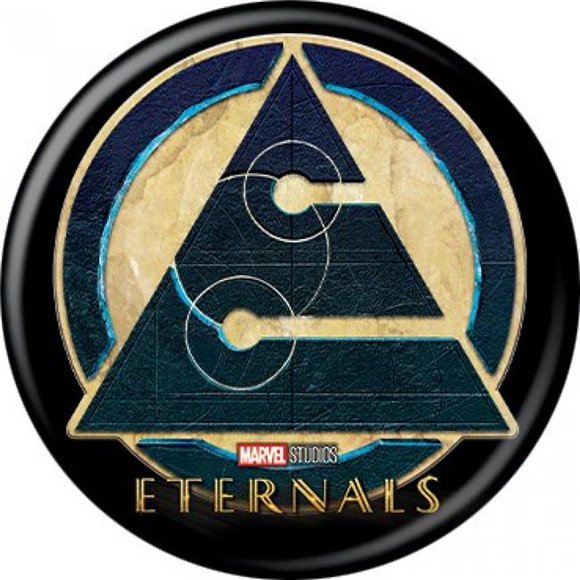 The Eternals 839170 Marvel Comics Triangle Symbol Button