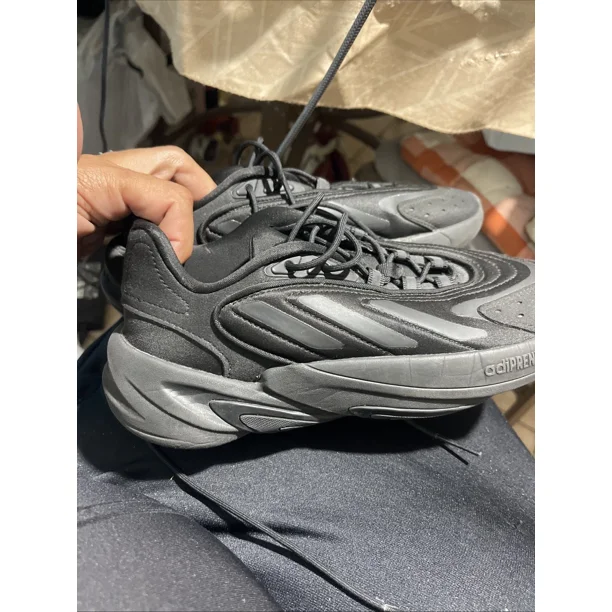 Ad-id-as Originals Ozelia Mens 6.5 Sneakers Black Running Shoes Bold Chunky