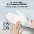 thumbnail image 3 of Stylish Golf Gloves Women with Ball Marker 1 Pack for Left or Right Hand, Breathable Glove with Fashion Patterns for Ladies Right Left Handed Golfer, 3 of 7