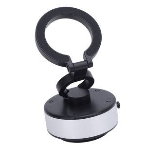 360 Rotating Magnetic Car Phone Holder, Magnetic Car Mount Ultra Magnetic Car Phone Holder for All Cell Phones Electric Magnet Suction Base, for Desk, Car