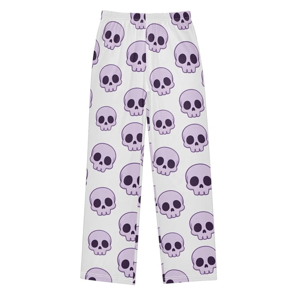 joogoo Cute Skeletons Funny Pajama Pants Pj Bottoms Sleepwear Lounge L