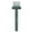 - [Vert] / Nettoyant Brosse Double Face, variante sur Outil de Nettoyage pour Brosse à Cheveux - Peigne Nettoyant 2-en-1 Double Face avec Cure-Pointe à Poils, Prise Ergonomique pour Enlever les Débris Capillaires et l'Accumulation de Produits, Gris, JKODE