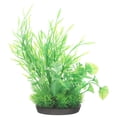 thumbnail image 1 of 2pcs Artificial Aquarium Grass Plants Fish Tank Plastic Grass Simulation Plants Landscaping Decor, 1 of 8