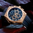 thumbnail image 5 of MEGIR Men Sport Chronograph Watch, Quartz Movement, 47mm Dial, Steel Case, Luminous, 5ATM Waterproof, 5 of 13