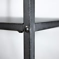 thumbnail image 6 of Furniture of America Zin Industrial Metal 6-Shelf Bookcase in Powder Coated Gray, 6 of 11