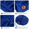 thumbnail image 3 of Diadema elástica unisex Bouffant Caps Geyoga con botones, 3 of 7