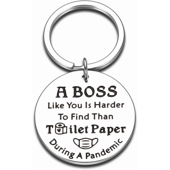 Boss Gifts for Women Funny Boss Birthday Gift for Woman Bosses Keychains Thank You Gifts for Women Employees Appreciation Gift Anniversary Leader Retirement Boss Day Farewell Leaving