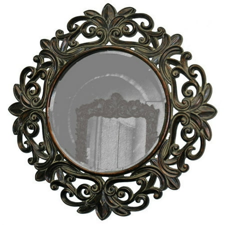 Imagination Mirrors Florence Round Framed Mirror