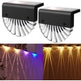 thumbnail image 1 of Luces solares para jardín, iluminación solar para decoración de jardín, luces LED impermeables para patio, jardín, escaleras y escalones., 1 of 5